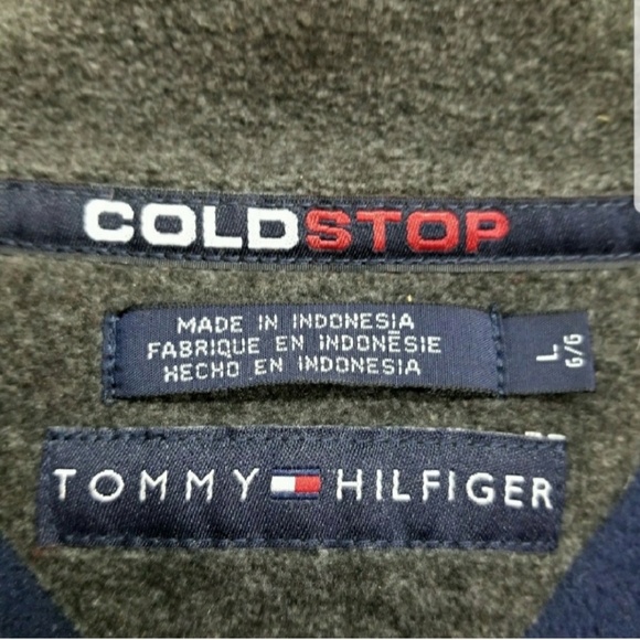 Vintage Tommy Hilfiger Cold Stop Full Zip Fleece L - Picture 5 of 7